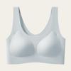 Women's Invisible Seamless Liquid Foundation Bra Underwear Female Vest Tube Top Push Up Bra M-XL