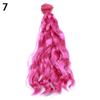 1PC Hot Synthetic Fiber 20cm Doll Wigs Wig Hair Long Straight DIY Dolls Accessories