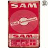 SAM Thats Entertainment Metal Sign X Retro Record Store Wall Art Red White Vintage Iron Plaque for Home Office Cafe
