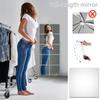 Гибкое настенное зеркало DIY самоклеящееся ультратонкое квадратное зеркало для украшения дома Многоцелевое креативное DIY плиточное зеркало