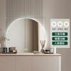 Художественная ванная комната зеркало для макияжа лампа настенная корейская эстетика зеркало для макияжа креативный дизайн дома аксессуары