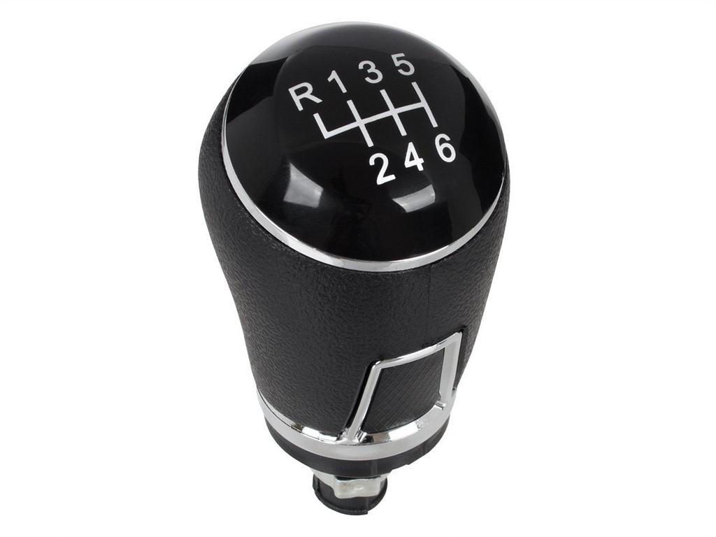 VW Passat B6 06-11 Gear Shift Knob, Black, 6-Speed