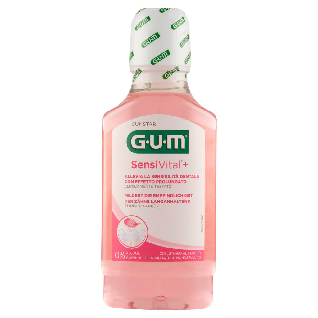 Gum Sensivital+ Mouthwash For Hypersensitivity 300Ml