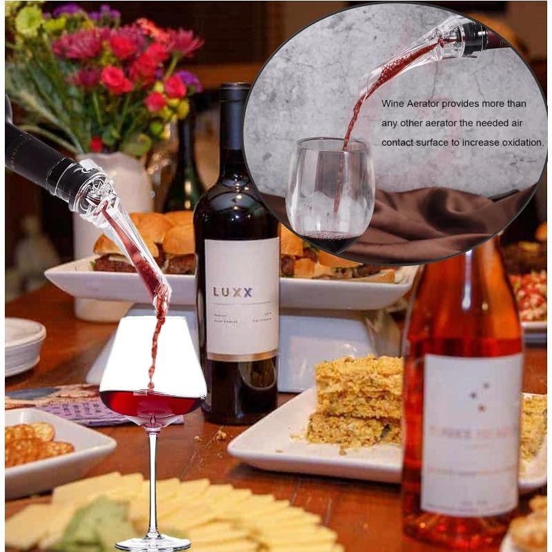 Аэратор для вина Аэратор для вина Носик для выливания вина Графин для вина Аксессуары для вина Аэратор для бутылки вина Подарки для вина для женщин