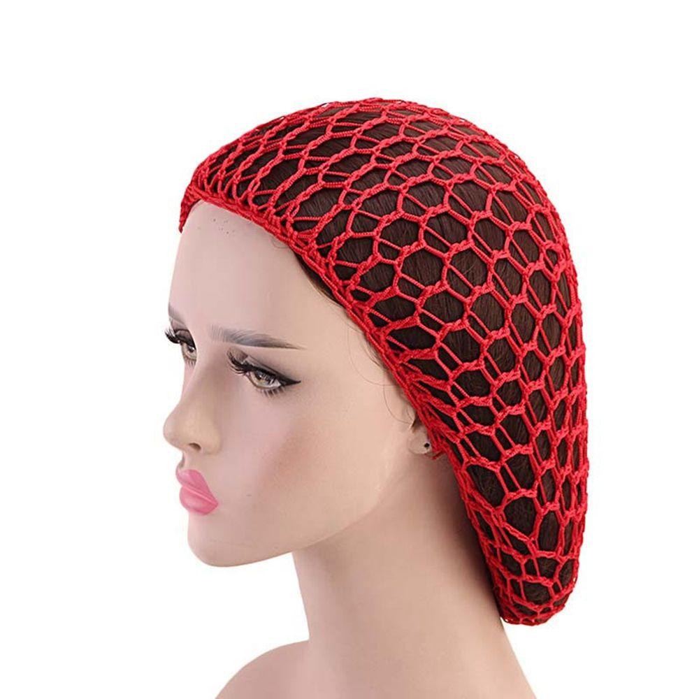 Hat Beanies Caps Snood Sleeping Cap Mesh Cap Crochet Hairnet Knit Hat Women's Hijabs Headbands