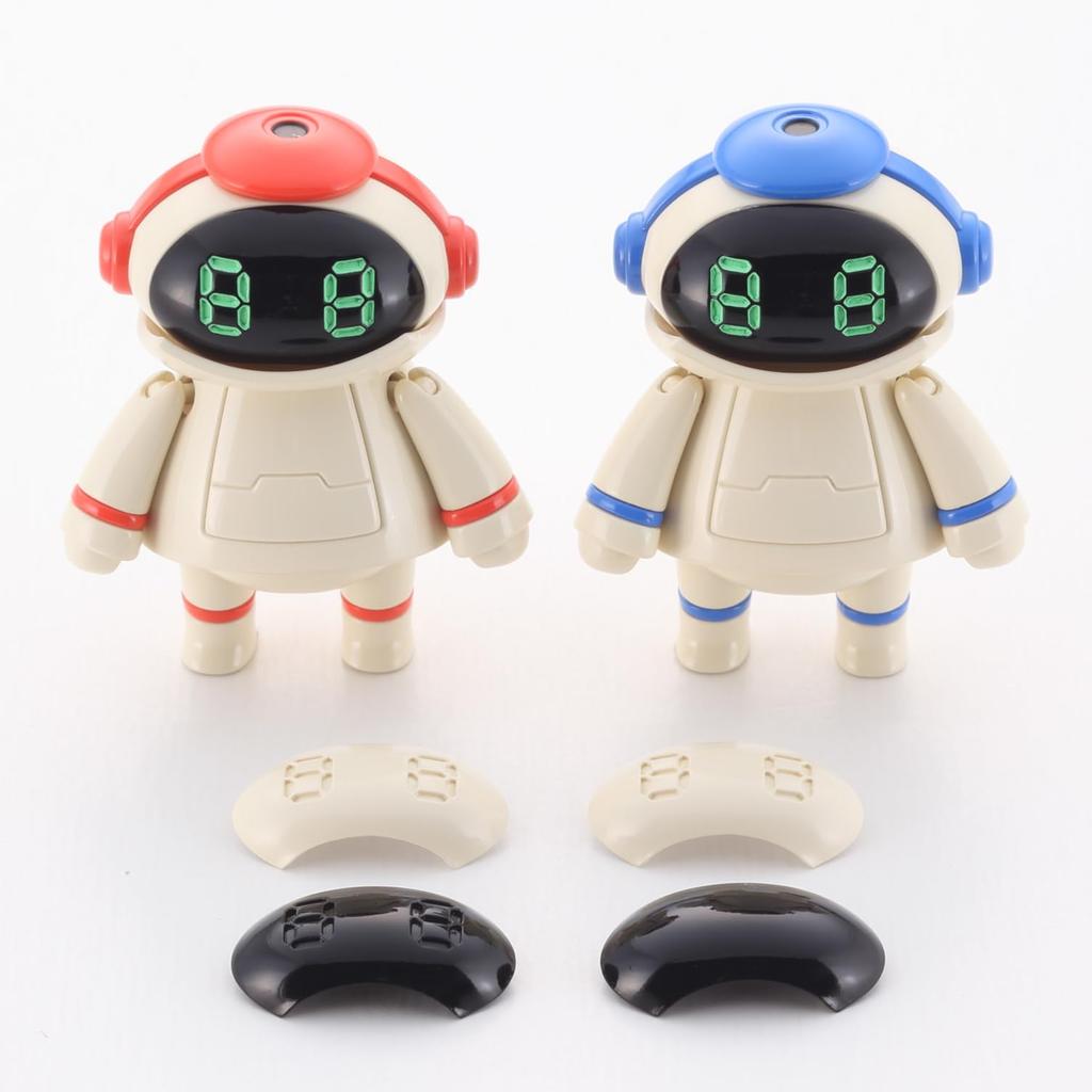 Hasegawa Creator Works Series Little Mechatro Mate 05 Red Cosmo plastic model kit 64817 No. "Cosmo & Blue" (2-figure set) Pre-colored