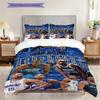 Dallas Mavericks Basketball Spirit Three-piece set(1 * duvet cover + 2 * pillowcase, without core)Christmas birthday gift Bedding set