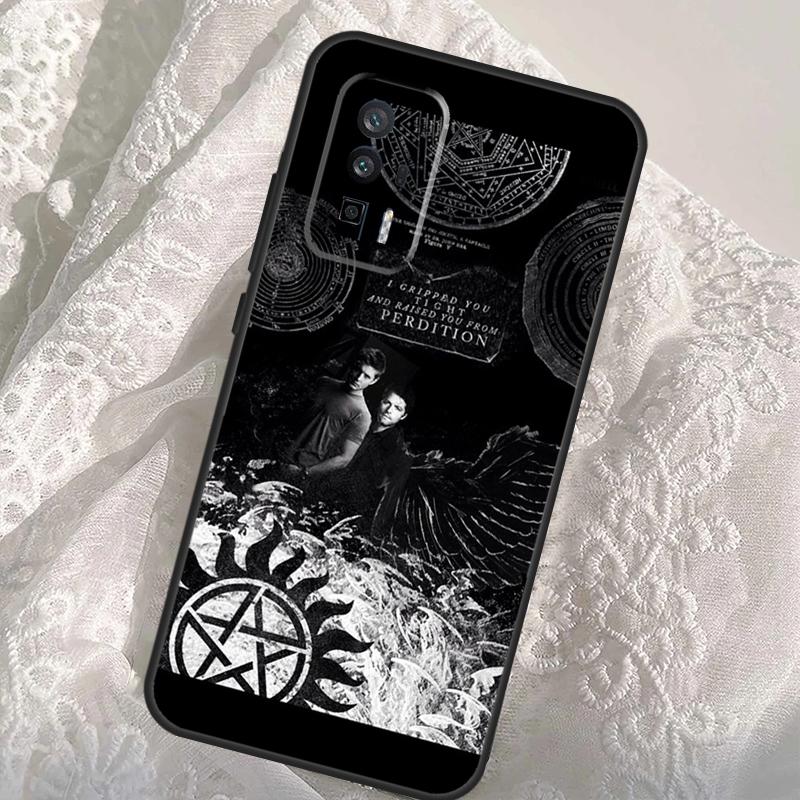 Supernatural SPN Dean Sam Case For Xiaomi 14T Pro 13T 12T 11T 13 14 Ultra POCO X6 Pro M6 X3 X5 M5s F3 F5 F6 Cover