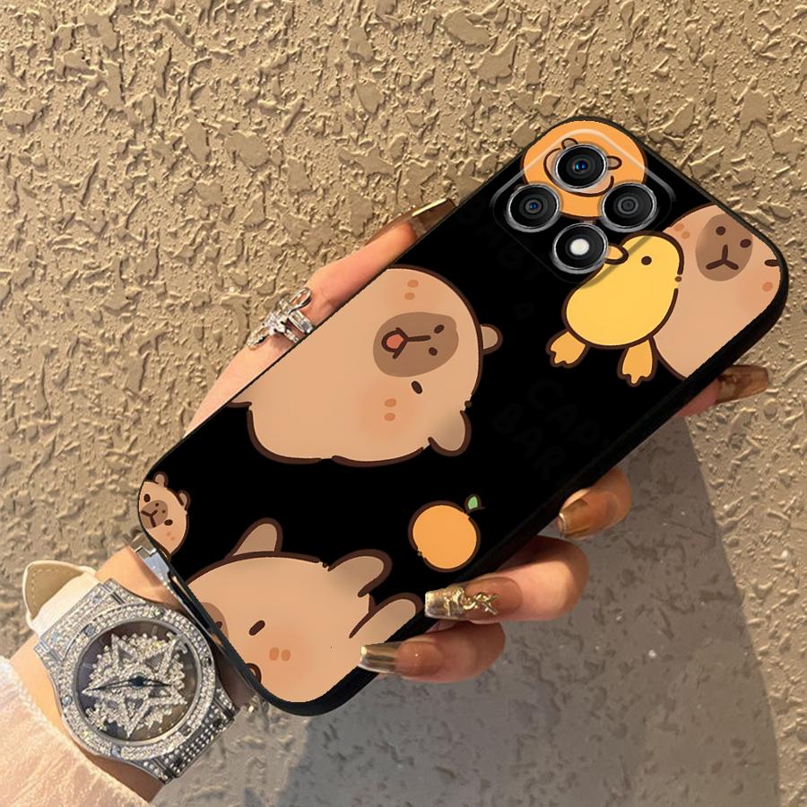 Милый чехол-капибара для Honor X9a X5b X7 Magic5Lite 8X 70 90 200 400 Lite X6 X8 Funda Чехол для телефона
