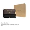 COACH Klare Cow Leather With Artificial Leather Portable Crossbody Bag, Shoulder Bag Medium Women's Dark Brown CC878-IMAA8
