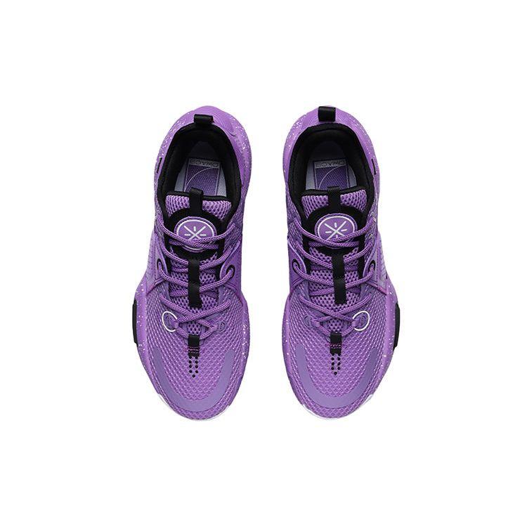 Li-Ning Мужские кроссовки Wade All City 9 V1.5 лавандовые фиолетовые ABAR015-3