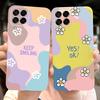 Чехол для телефона Samsung Galaxy M53 Модный Милый Рисунок Макарон Силиконовый Мягкий Чехол Для Samsung M53 M33 M22 4G 5G Задняя Крышка
