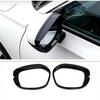 For Honda Civic Bright Black Mirror Rain Eyebrow Cover