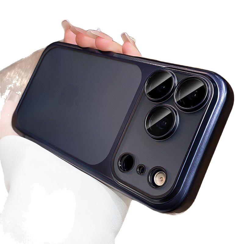 Ультратонкий матовый прозрачный защитный чехол Apple 17 Pro и iPhone 17 Air с защитой камеры