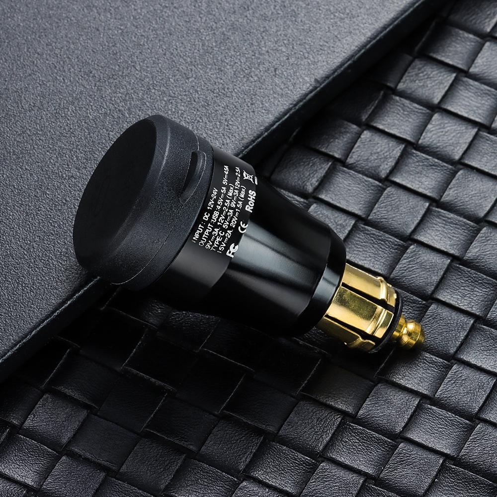 Vehicle Charging Universal For BMW Socket Ducati Car Charger QC3.0 USB Quick Charge Plug