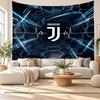 Juventus FC Wall Tapestry, Soft Fabric Wall Hanging, Decorative Backdrop For Bedroom Home Wall Art
