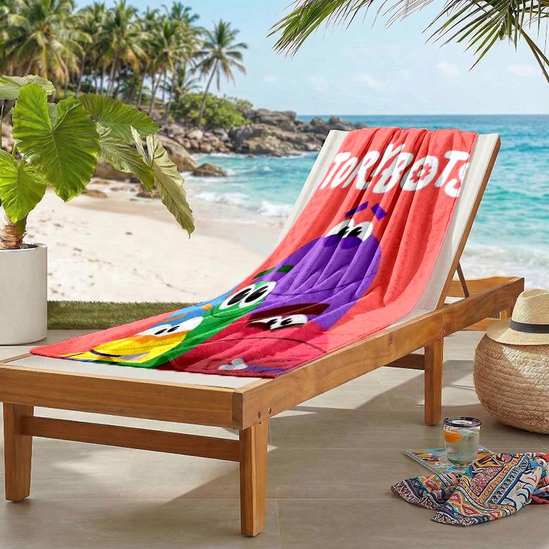 Ask Storybots Fashion Beach Towel: Ideal for Summer Adventures Soft, absorbent and quick drying suitable for swimming and bathing