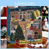 Winter Christmas Street Scene Pattern Puzzle Toy For Adults And Stress Relief
