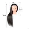 Hair Training Head Manikin Doll Mannequin Long for DIY Cutting
