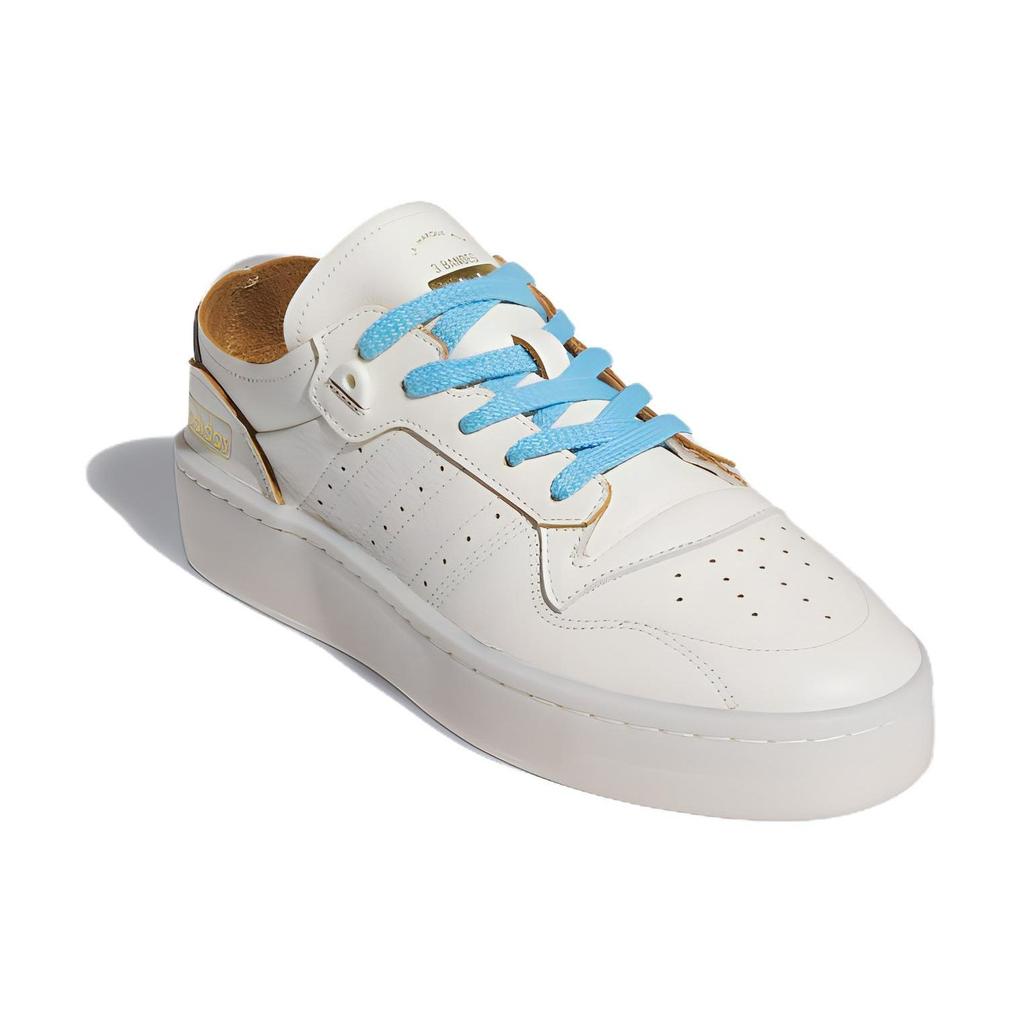 Adidas Кроссовки унисекс цвета слоновой кости Rivalry Summer Low Ivory Semi Blue Burst кремово-золотистого цвета ID2844
