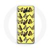 Case for Samsung Galaxy A8 2016 Butterflies Yellow Background
