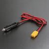 Прочный кабель 14AWG XT90 (гнездо) на автомобильные штекеры-преобразователи, 12В-24В, 15А, для портативных электростанций, шнур питания