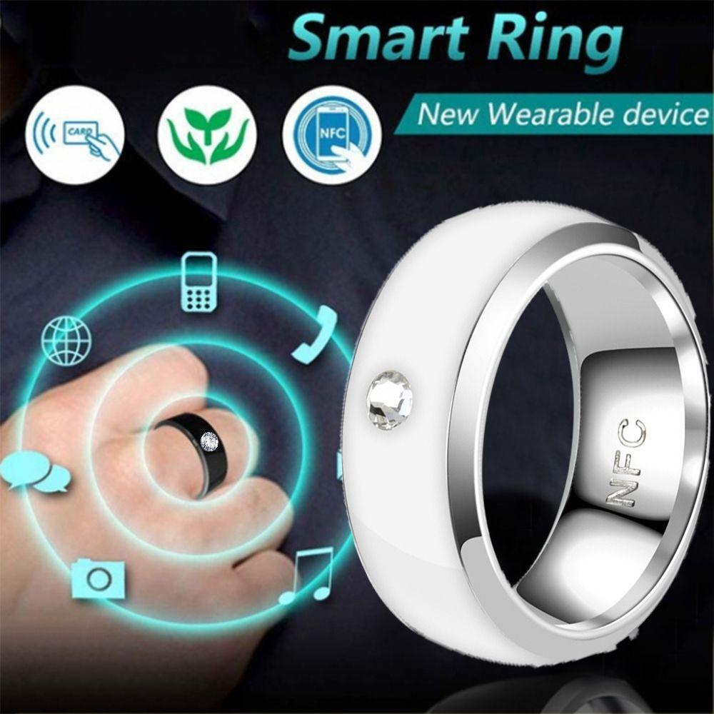 Носимое умное кольцо Connect NFC из нержавеющей стали с NFC-кольцом для мужчин на телефоне Android