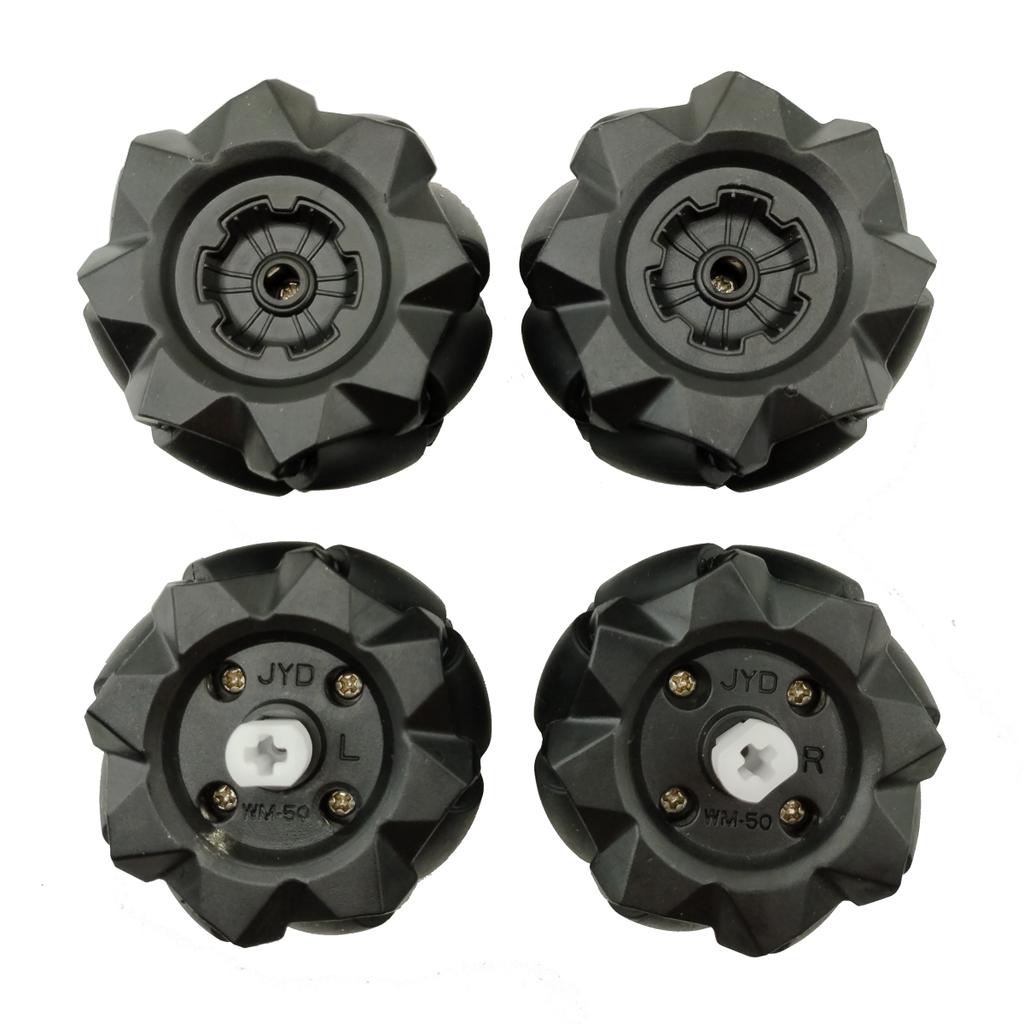 Technical MOC EV3 Mecanum Wheels 4WD Electric Building Block RC Vehicle Universal Omnidirectional Tires EV3 Educational Toys