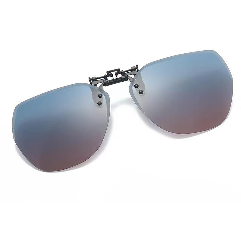Мужские и женские ультралегкие поляризационные солнцезащитные очки-клипсы для вождения