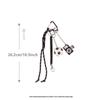 Miu-Style Woven Rope Camera Golf Bag Keychain Pendant - Trendy and Versatile Gift