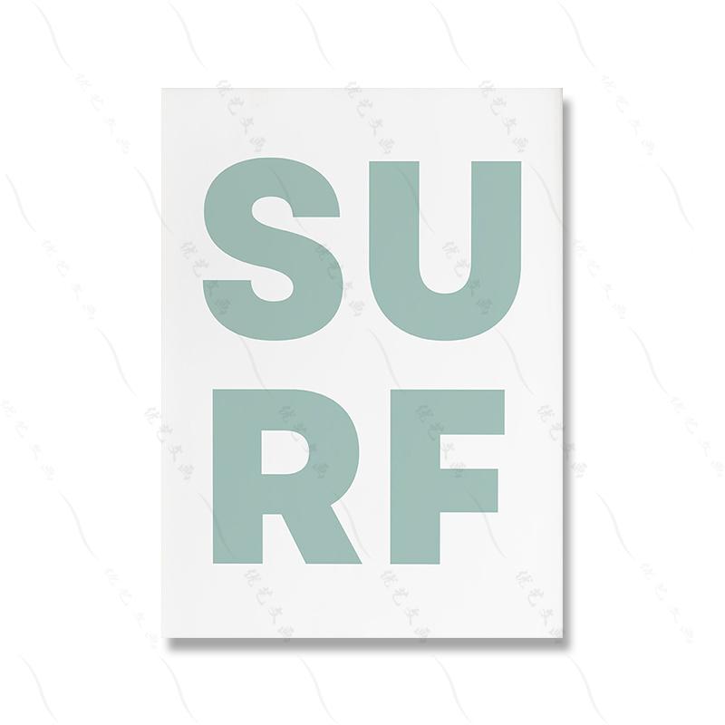 Boho Surf Gallery Wall Art Poster Set Of 6 Canvas Prints Декор детской комнаты Пляжный минимализм Простая скандинавская живопись Домашний декор