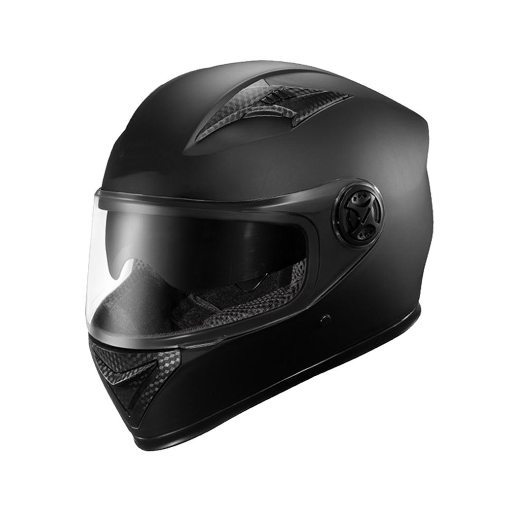 Мотоциклетный шлем с полным лицом, двойным козырьком, съемным зимним шейным платком и мешком для пыли