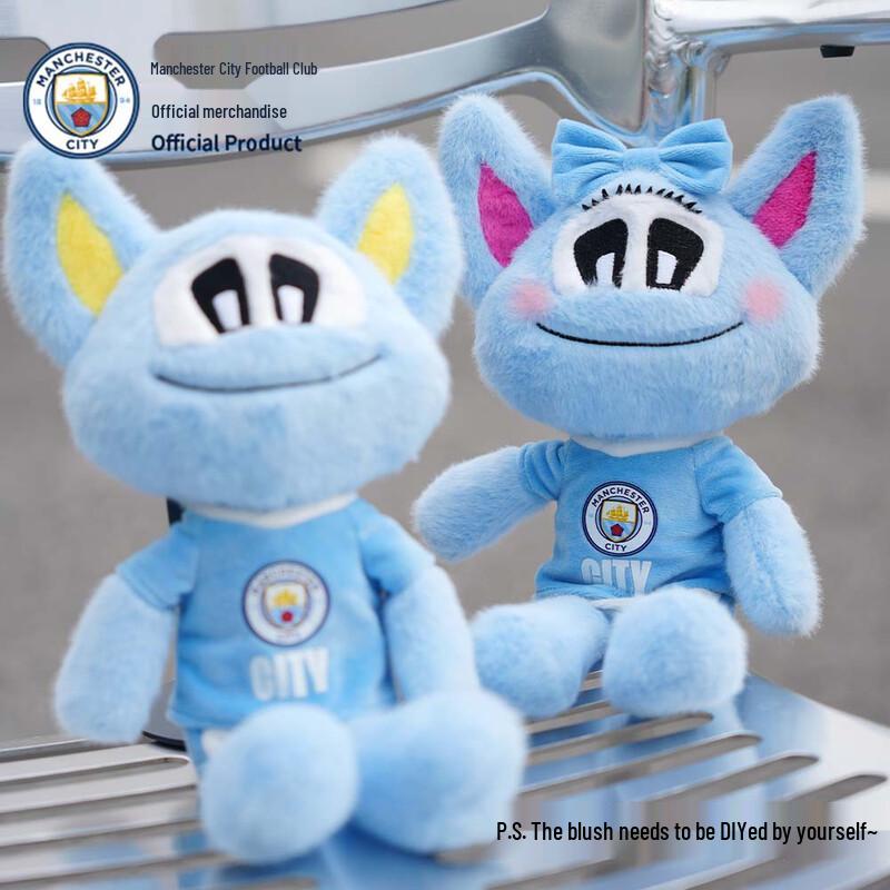 Плюшевая кукла-талисман клуба Манчестер Сити