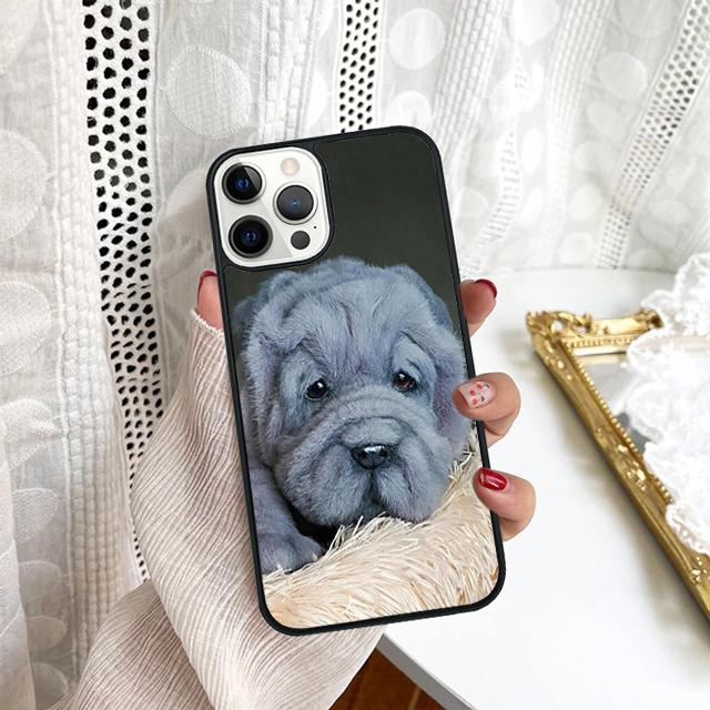 Чехол для телефона с щенком шарпея для Samsung Galaxy S10 S22 S23 S24 Note 10 20 Lite S20 Plus S21 Ultra Задняя крышка