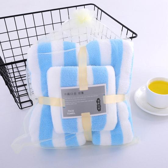 Yousheng Quick Dry Bath Towel Super Soft Friendly To Skin Absorbent Multicolor Shower Towel Face Towel Bathroom Supplies