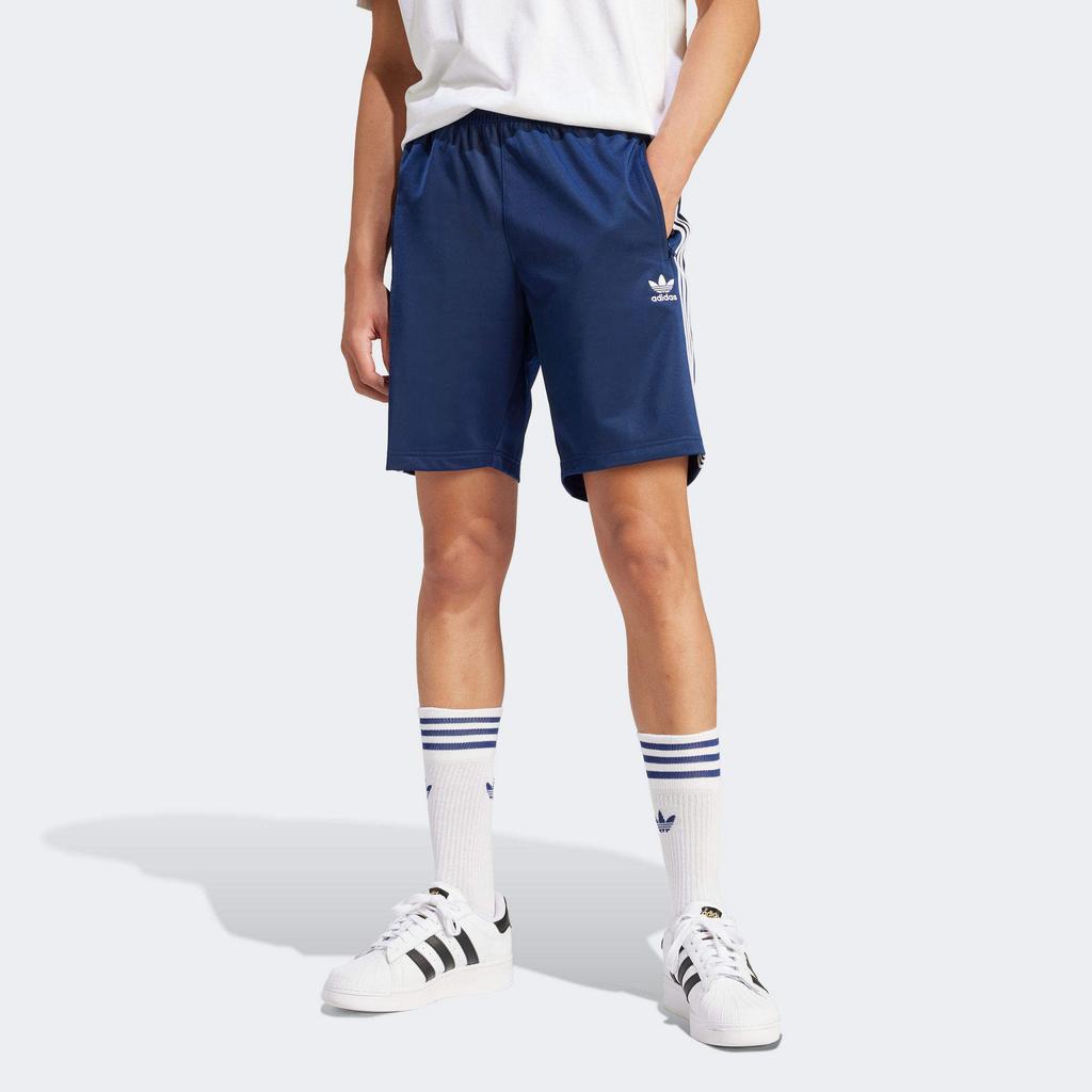 adidas Спортивные шорты Originals Adicolor Firebird с тремя полосками, цветные, мужские, темно-синие, IM9422