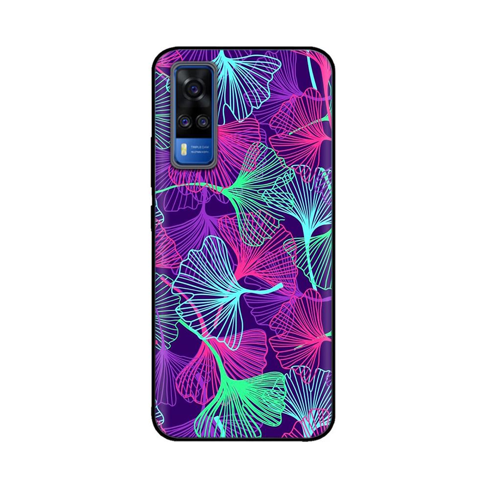 Для vivo Y31 2021 Чехол Мягкий Черный силикон Задняя крышка Fundas Для Vivo Y51a Y51 2020 Декабрь V2030 Y 51 VivoY31 V2036 Чехол для телефона