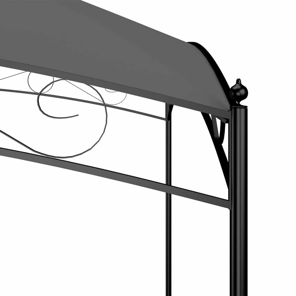 vidaXL Pavillon 3x4x2,65 m Anthrazit 180 g/m²