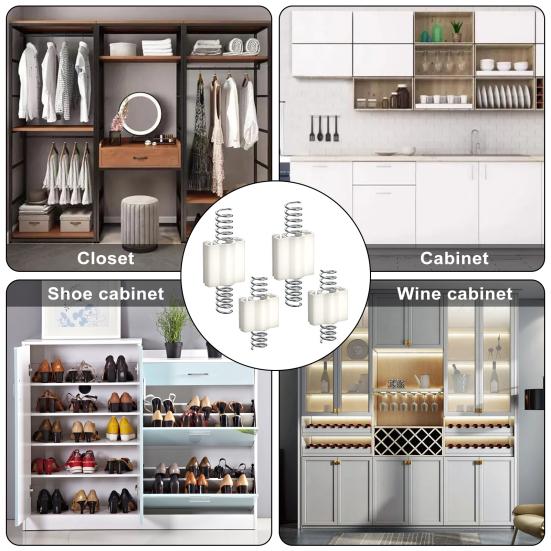 Фурнитура для двустворчатых дверей, простая установка, аксессуары для дверных петель, набор инструментов для ремонта фурнитуры для двустворчатых дверей шкафа