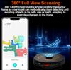 Robot Vacuum Cleaner ABIR X9,Laser Lidar,6500pa Suction,UV Cleaning, Multi-Floor Map,APP Restricted Area,Smart Home Wet Dry Mop