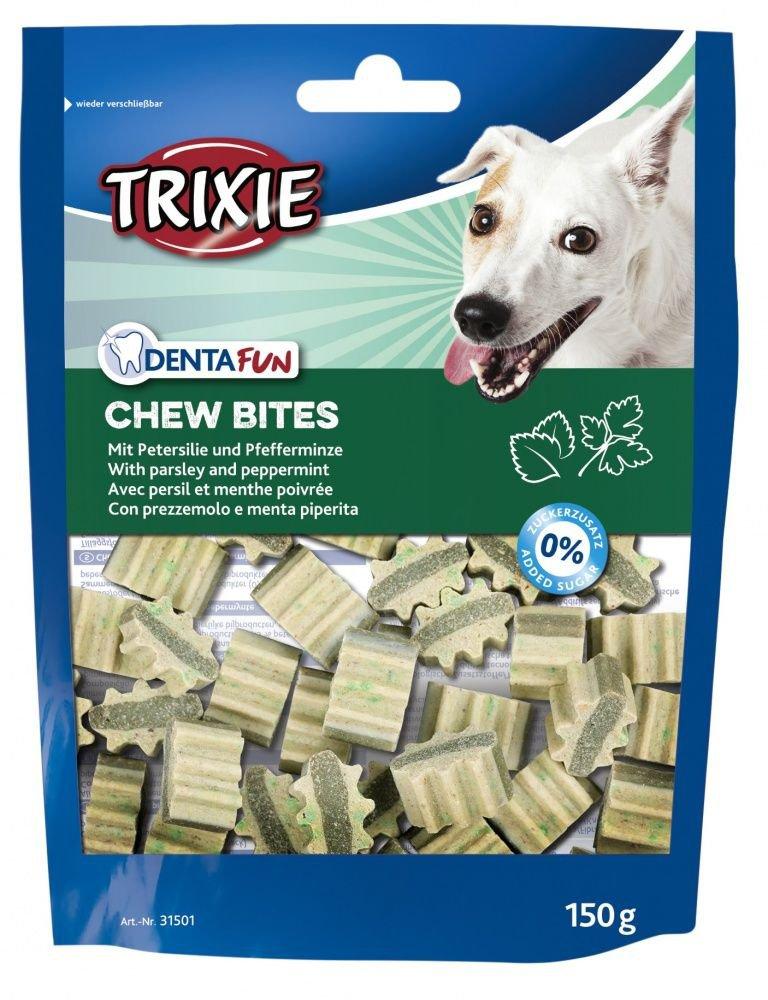 Trixie | Denta Fun | Chew Bites - With Parsley and Mint 150G
