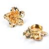 DIY Button Cover Sewing-free Cufflinks Shirt Button Clip New Flower Cufflinks  Special Occasions