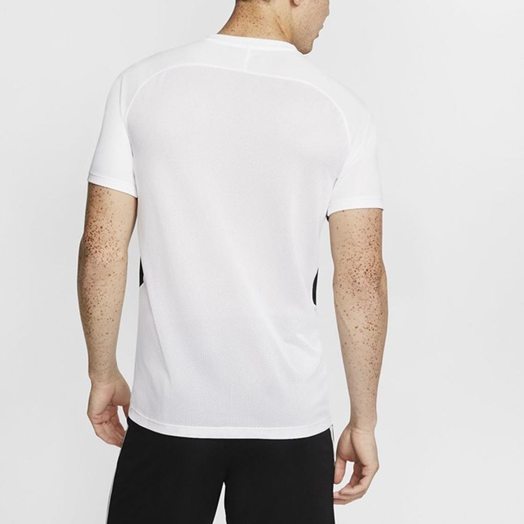 Nike Мужские белые футболки для футбола, умеренный прямой крой 894230-100