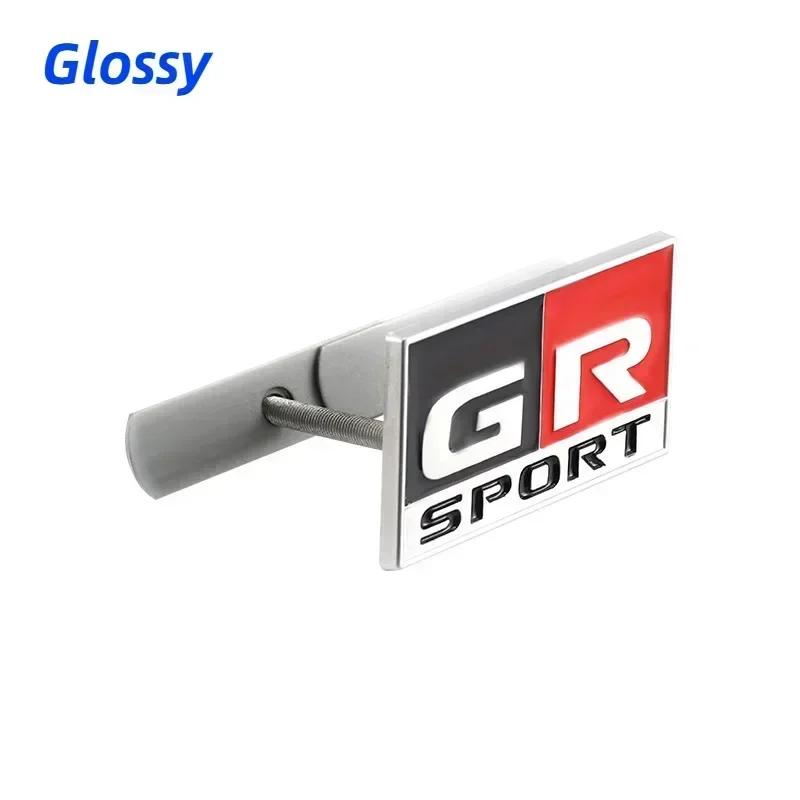 Car Front Head Grille Badge Emblem for Toyota GR Sport Yaris 86 Hilux Supra C- HR Rav4 Aqua Auris Camry Prado Corolla Avensis HH0