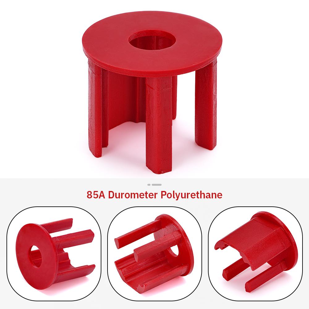 Engineering Dog Bone Engine Mount Insert Kit Street Fits FOR VW CC 09 + 2.0 TSI COLOR RED