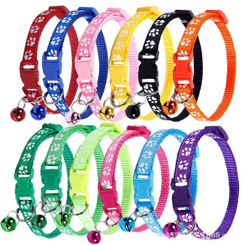 1 Piece of Small Dog and Cat Neck Collar -8-12 Inches, Detachable, Safe, and Reusable