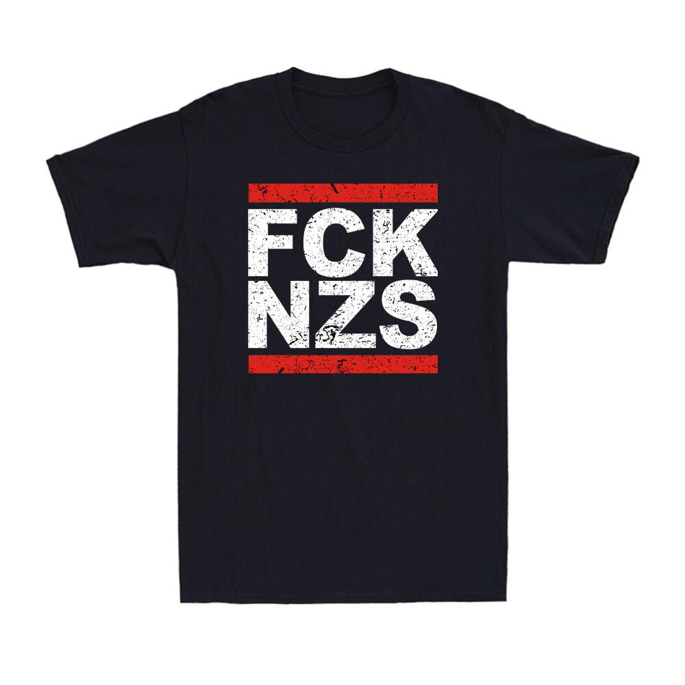 FCK NZS T-SHIRT Anti Nazis Shirt Coexist Demonstration Flüchtlinge Men's T-Shirt Unisex T-Shirt