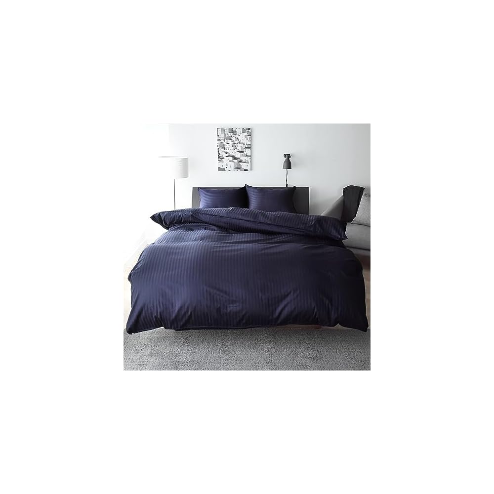 Made in Japan Duvet Cover, Single Size, 100% Extra-Long Staple Cotton, Luxury Hotel Quality, Dust