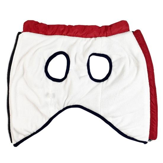 Зимнее пальто для собак, ветрозащитная куртка для собак, теплая термоодежда для домашних животных со шлейкой, одежда для прогулок с собакой в холодную погоду