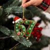 67 Funny Christmas Ornaments 2025 Handmade Santa Ornament Six Seven Meme Decoration Rearview Mirror Holiday Gift Decor